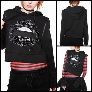 DOLLS KILL X HAPPINESS 👄 Convertible Hoodie